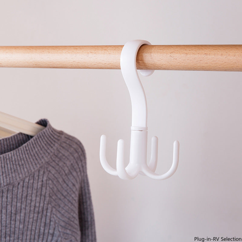 4 Claws 360 Degree Rotatable Closet Hanger