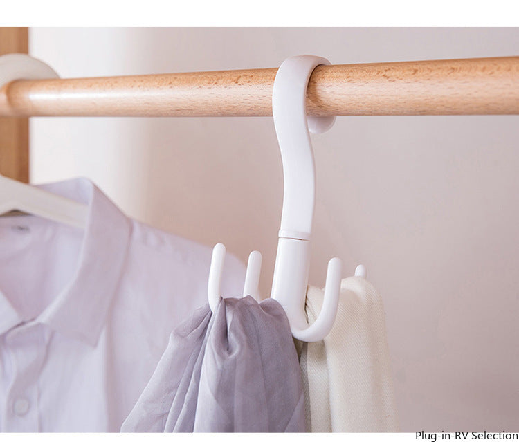 4 Claws 360 Degree Rotatable Closet Hanger