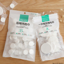 Disposable compressed towel