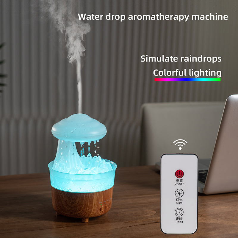 Mushroom Cloud Raindrop Aromatherapy Humidifier