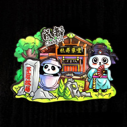Vol.1-Chic wooden refrigerator magnets souvenirs from China's cities