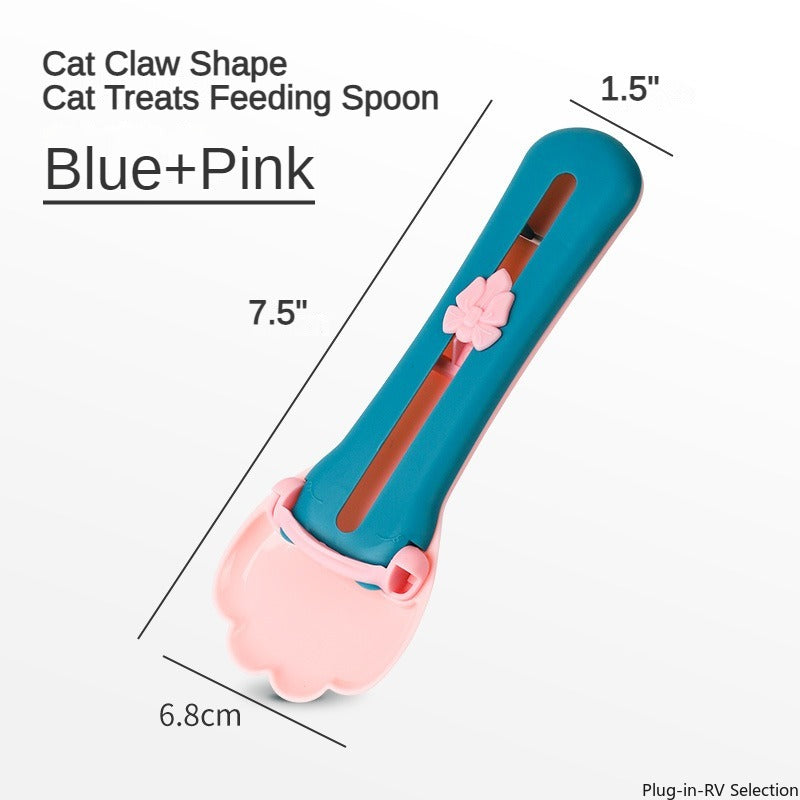 Cat Treat Squeeze Lickable Spoon Feeder