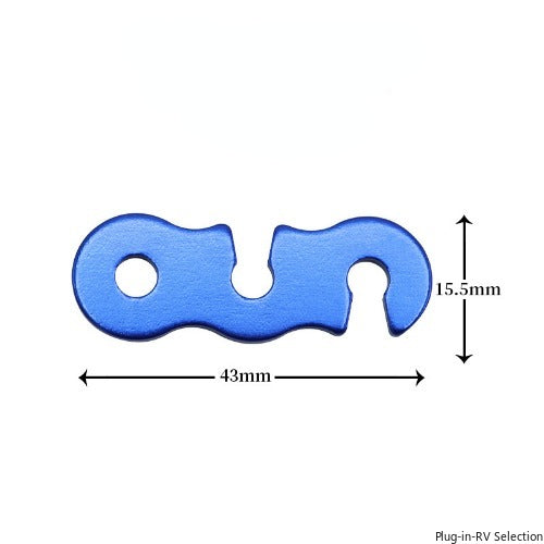 Camping Mini Aluminum Rope Tensioner