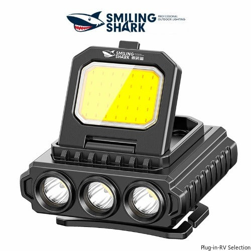 Induction LED Mini Fishing Headlight Rechargeable Outdoor