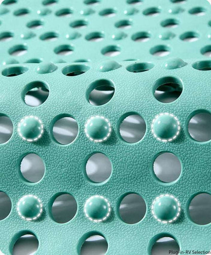 Square anti-slip and anti-fall massage bathroom floor mat