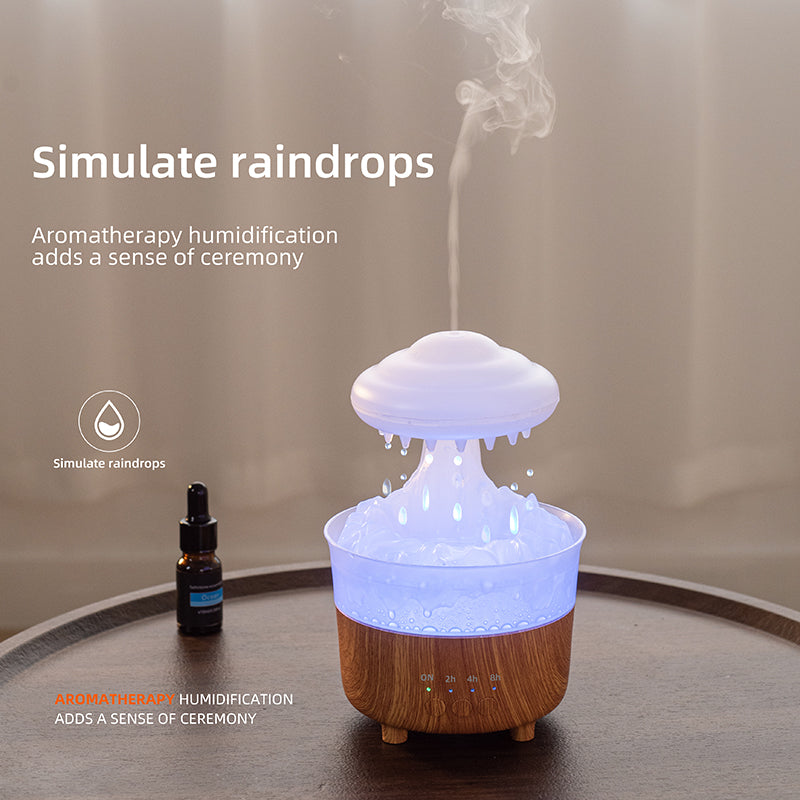 Mushroom Cloud Raindrop Aromatherapy Humidifier