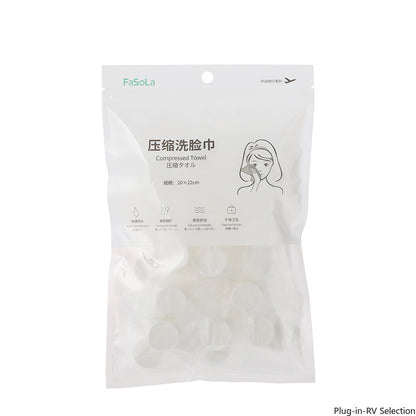 Disposable compressed towel