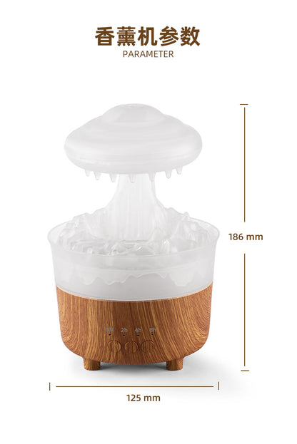 Mushroom Cloud Raindrop Aromatherapy Humidifier