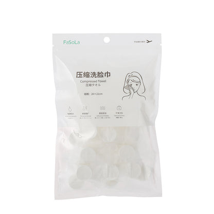 Disposable compressed towel