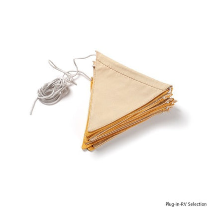 Minimalist Retro Camping Atmosphere Triangle Flags