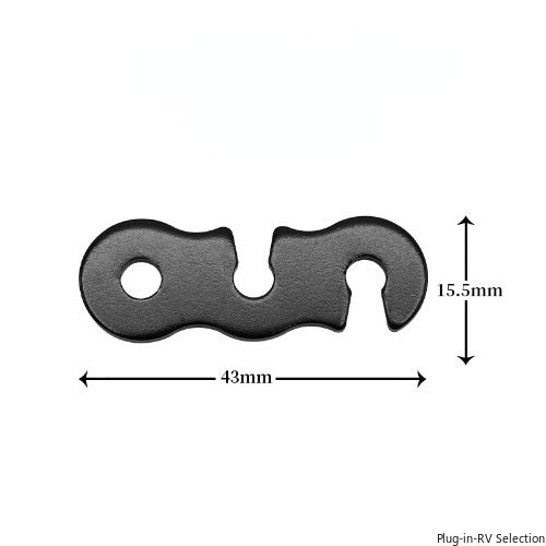 Camping Mini Aluminum Rope Tensioner