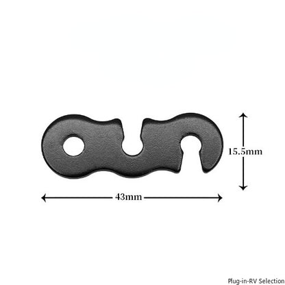 Camping Mini Aluminum Rope Tensioner