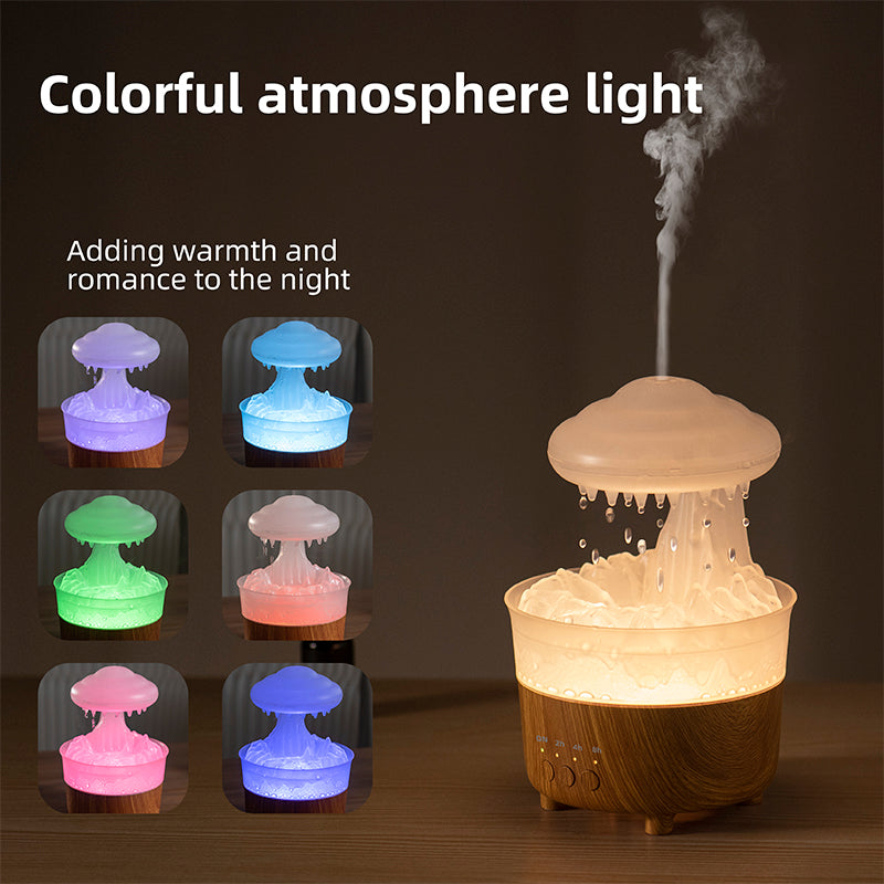 Mushroom Cloud Raindrop Aromatherapy Humidifier